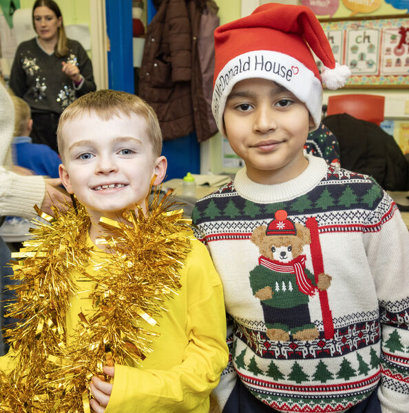 First class, who performed "Snowman at Sunset" during Mount Sion Primary, Christmas Concert. Photo: Joe Evans First class, who performed "Snowman at Sunset" during Mount Sion Primary, Christmas Concert. Photo: Joe Evans