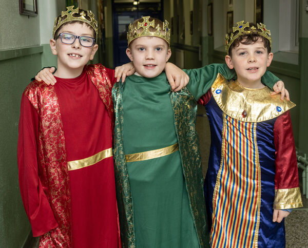 Second class, The 3 Kings who performed "Shine Star Shine" during Mount Sion Primary, Christmas Concert. Photo: Joe Evans Second class, The 3 Kings who performed "Shine Star Shine" during Mount Sion Primary, Christmas Concert. Photo: Joe Evans