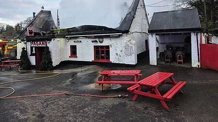 Fire destroys 150-year-old pub in Co Meath