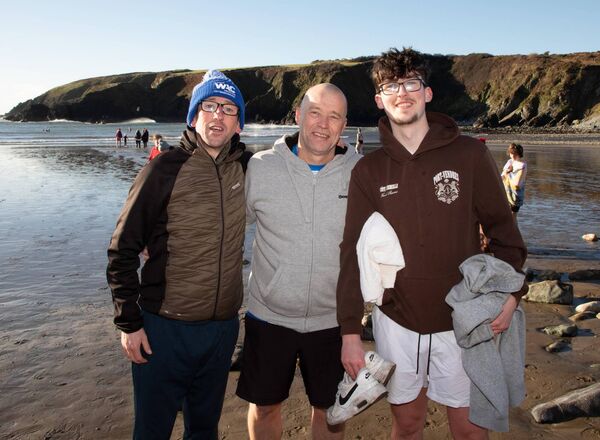 Taking part were Jamie O'Rourke, Ian Robinson and Daniel o'Rourke. Photo: John Power Taking part were Jamie O'Rourke, Ian Robinson and Daniel o'Rourke. Photo: John Power