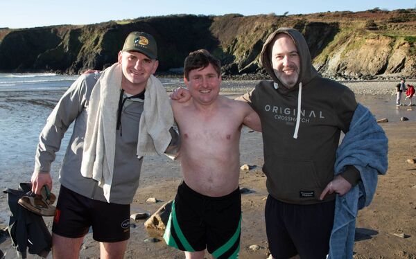 Taking part were Walter Halley, John Whelan and Emmet Hayes. Photo: John Power Taking part were Walter Halley, John Whelan and Emmet Hayes. Photo: John Power