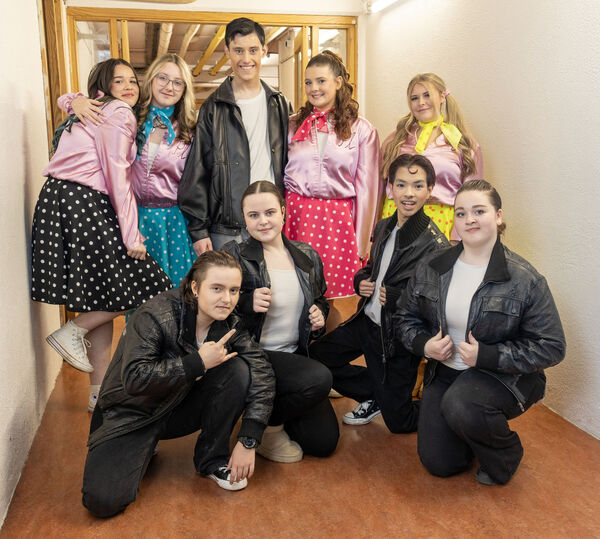  Rydell remixed, who performed Grease Medley, at the St. Paul's Community College, Spotlight Talent Show. Photo: Joe Evans