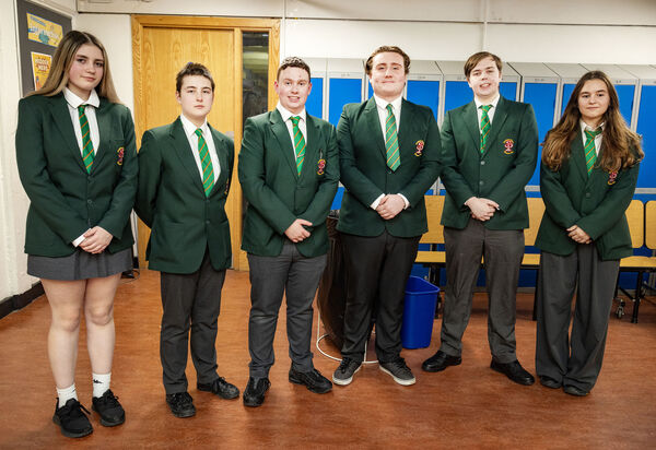  Members of the Student Council, at the St. Paul's Community College, Spotlight Talent Show. Photo: Joe Evans