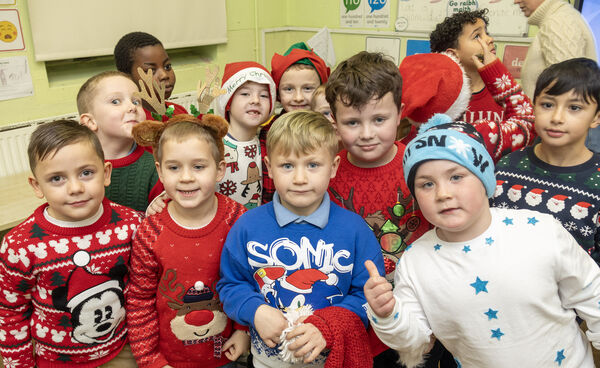 First class, who performed "Snowman at Sunset" during Mount Sion Primary, Christmas Concert. Photo: Joe Evans First class, who performed "Snowman at Sunset" during Mount Sion Primary, Christmas Concert. Photo: Joe Evans