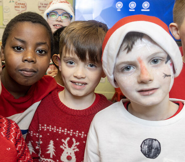 First class, who performed "Snowman at Sunset" during Mount Sion Primary, Christmas Concert. Photo: Joe Evans First class, who performed "Snowman at Sunset" during Mount Sion Primary, Christmas Concert. Photo: Joe Evans