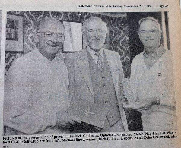 From the Archive sees Waterford News &amp; Star photographer, Joe Evans, go through the newspaper archives for old headlines and images from the past.