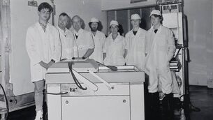 <p>Staff at Brady's waterford Ltd. back in 1988 were, Philip Brady, John Brady, MD, Hilary Bowe, Noel Hearne, Linda Bible, Paul Sutton and Michael Cleere.</p>