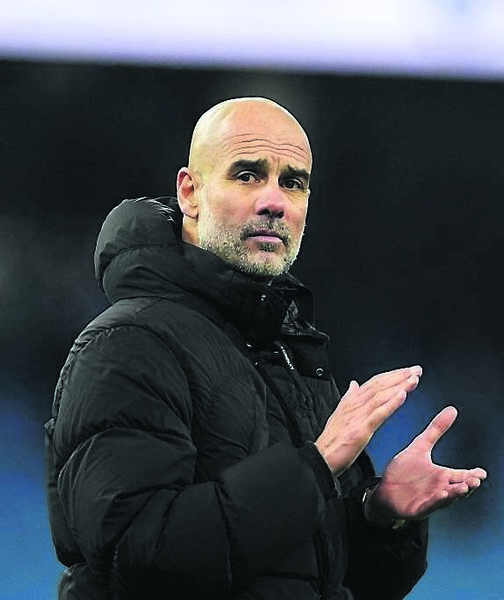 Manchester City manager Pep Guardiola after the game against Chelsea. Photo: Martin Rickett/PA Wire. Manchester City manager Pep Guardiola after the game against Chelsea. Photo: Martin Rickett/PA Wire.