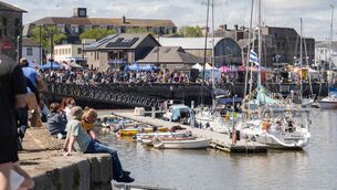 <p>Thousands of people gathered on Davitt’s Quay in the heart of Dungarvan for the annual Waterford Festival of Food in 2025. For more information, visit waterfordfestivaloffood.com. Photo: Joleen Cronin.</p>