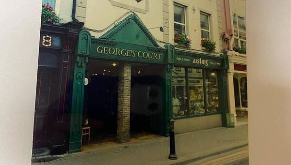 The Barronstrand Street entrance to George's Court where Carter's is now located.