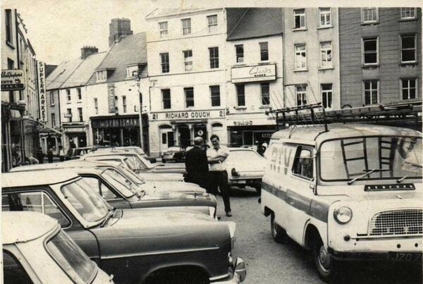 As it was then... John Roberts Square with the Sportsman toyshop in the background, which the Fitzgeralds acquired in the 1970s.