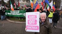 Anti-US rally met by Venezuelan counter-protesters in Dublin