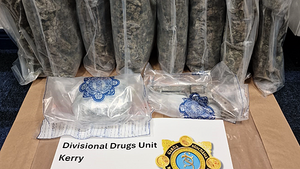 Three people arrested as gardaí seize drugs worth €166k, firearm and knife in Kerry