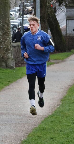 Stephen, who took part in the Get Better Running, Get Social Sunday's in the Peoples Park. Photo: Joe Evans