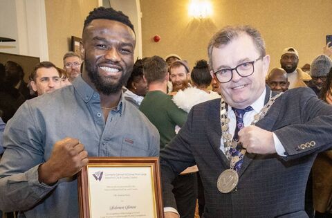 Waterford MMA fighter Solomon Simon honoured with Mayoral Reception - News - Waterford News & Star
