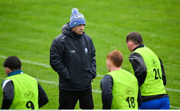 Waterford manager Ephie Fitzgerald during the McGrath Cup match against Kerry.