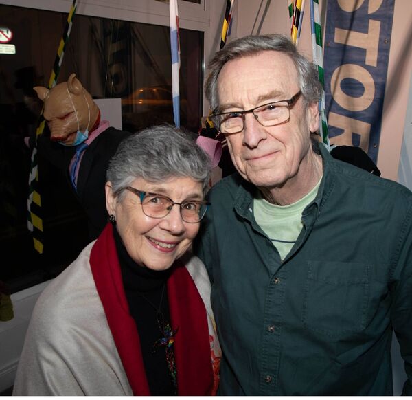 Attending were Ann La Couteur and Tony Thick. Photo: John Power