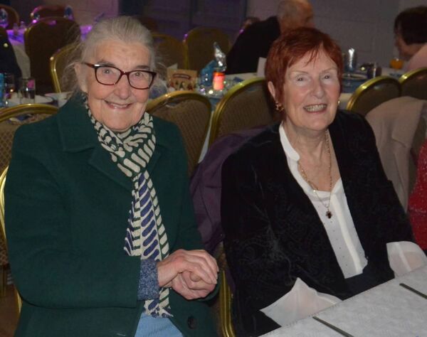 Ann Hayes and Grainne Touhey, at the Kill Community Complimentary Christmas Meal Event, funded by the Community Centre Committee.  