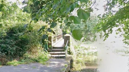 Historic pedestrian bridge is a danger to public