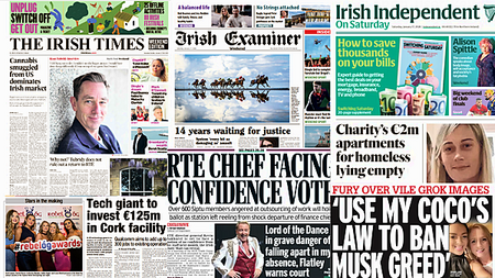 What the papers say: Saturday's front pages