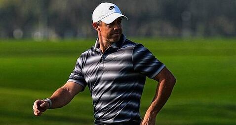 Rory McIlroy keeps himself in contention on penultimate day in Dubai