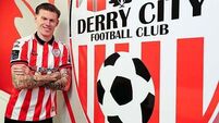 James McClean signs for Derry City from Wrexham