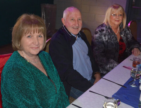  Joan Casey, Mickey Kiely and Teresa Keane, at the Kill Community Complimentary Christmas Meal event.