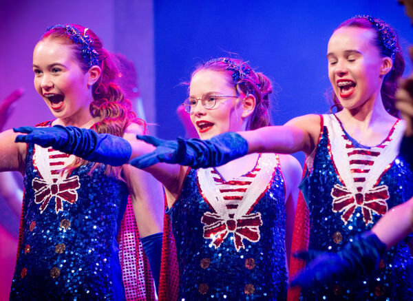 Striking a pose in Waterford Panto Society's Cinderella.