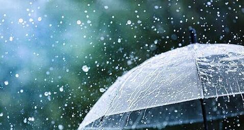 Status yellow rain warning issued for two counties