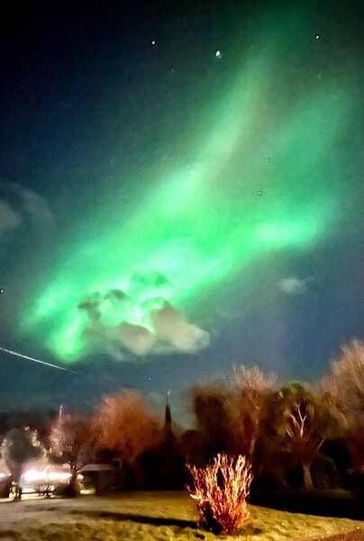 The Northern Lights were spectacular across the Waterford sky. Pic: Joe Evans