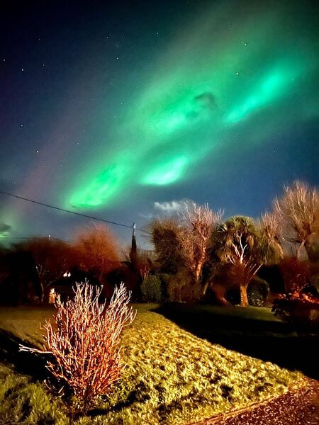 The Northern Lights were spectacular across the Waterford sky. Pic: Joe Evans