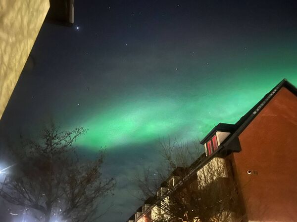 The Northern Lights were spectacular across the Waterford sky. Pic: Alex Cunningham