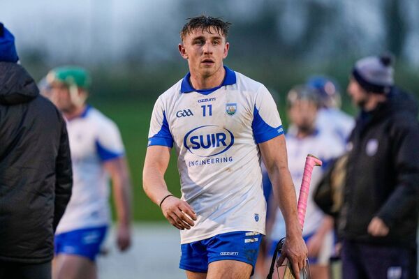 A dejected Reuben Halloran after the defeat to Limerick. 