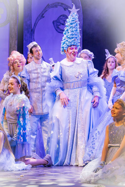 A scene from Waterford Panto Society's Cinderella.