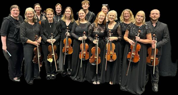 The viola section of the Adult Youth Orchestra of Ireland's concert in Waterford last July. Deirdre is pictured with one of her former students. The viola section of the Adult Youth Orchestra of Ireland's concert in Waterford last July. Deirdre is pictured with one of her former students.