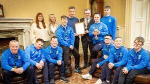 Waterford FC Down Syndrome Futsal Team honoured at Mayor's Office