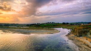 <p>Bunmahon beach and the river Mahon. Photo: Alexander Redfern</p>
