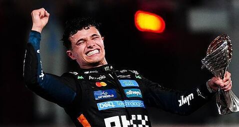 Lando Norris has the taste for another F1 world championship title