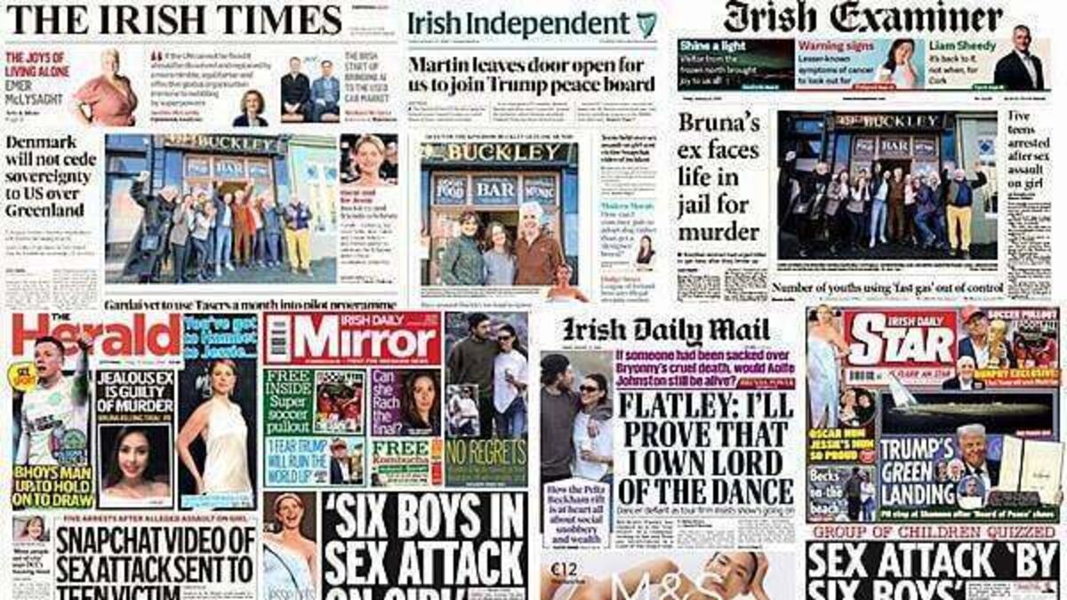 What the papers say: Friday's front pages