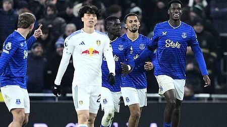 Thierno Barry secures point for Everton against Leeds