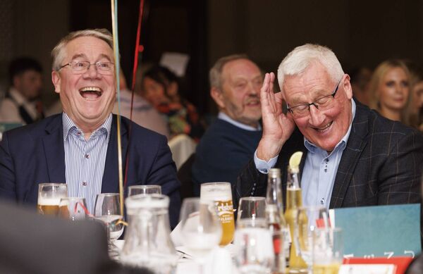 David Walsh and Pat Spillane. Photo:© Michael O'Rourke Photography 2026 David Walsh and Pat Spillane. Photo:© Michael O'Rourke Photography 2026