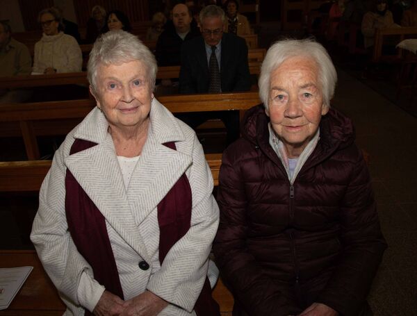 Attending were Colette Nugent and Mary Brown. Photo: John Power Attending were Colette Nugent and Mary Brown. Photo: John Power