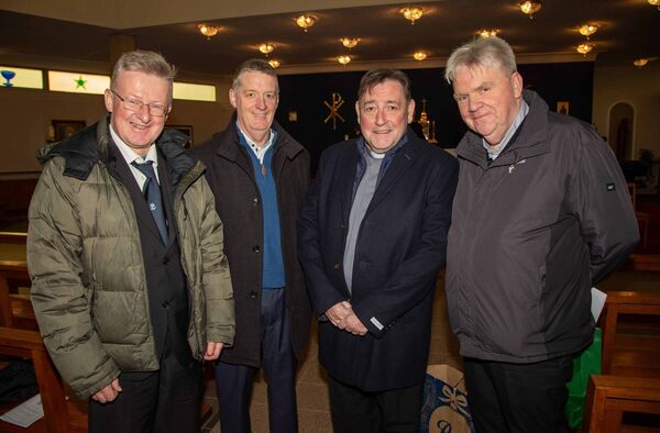 Attending were Fergus Stok, Jody Callan, Brian Hoffmann and Brian Gidfrey. Photo; John Power Attending were Fergus Stok, Jody Callan, Brian Hoffmann and Brian Gidfrey. Photo; John Power