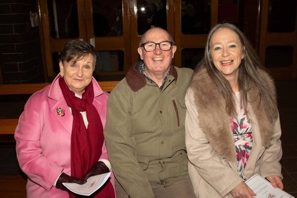 Attending were Geraldine and Liam Tabb and Nora Tubritt. Photo: John Power Attending were Geraldine and Liam Tabb and Nora Tubritt. Photo: John Power
