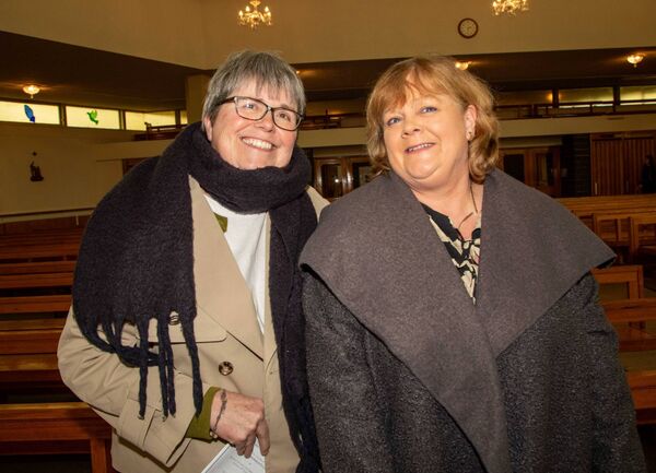 Attending were Marie Dodfrey and Mary Hoffmann. Photo: john Power Attending were Marie Dodfrey and Mary Hoffmann. Photo: john Power