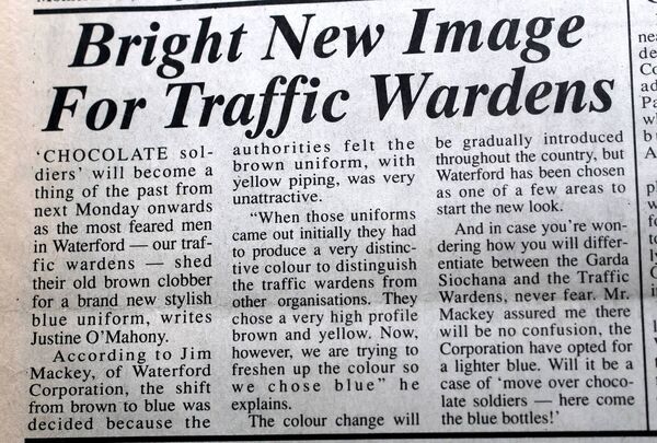 Staff photographer, Joe Evans, is going to look back through the archives of Waterford News &amp; Star to compile galleries of photos and headlines from Waterford's past