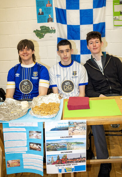  The Waterford table at St. Paul's Community College for Culture Day.