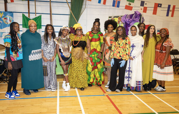  Africian nations at St. Paul's Community College for Culture Day.