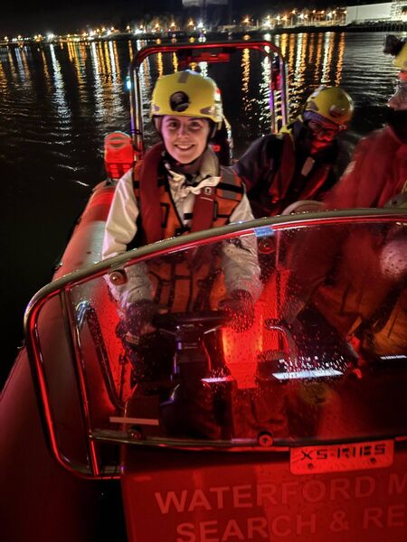 Waterford News &amp; Star reporter Libby Marchant. Photo: Waterford Marine Search and Rescue
