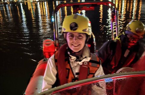 Reporter Libby Marchant did a Saturday night patrol to meet the men and women behind Waterford Marine Search and Rescue